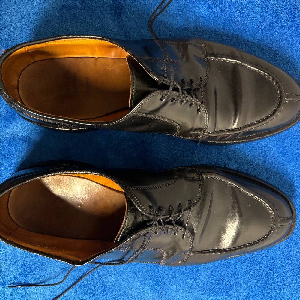 Alden Black Barry Last Blucher Shell Cordovan